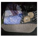 Basket of Rugs, Tablecloths & Placemats