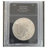 1922 Peace Dollar