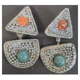 Vintage Geometric Earrings