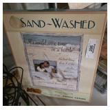 Large Sandwashed Photo Frame