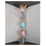 Multi Gemstone Vintage Bracelet