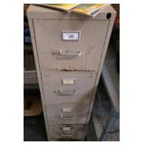 4 Drawer Metal File Cabinet