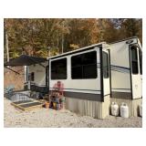 BEAUTIFUL 22+/- WOODED ACRES IMPROVED w/ RV & SHED