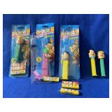 5 Pez Candy Dispensers