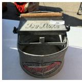 Vintage DeLuxe Galvanized Mop Bucket
