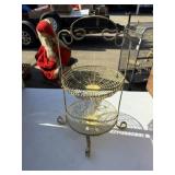 Metal & Wire 2 Tier Basket