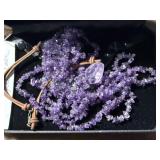 Long Amethyst Necklace