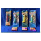 4 Pez Candy Dispensers