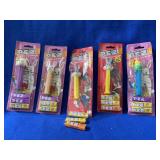 5 Pez Candy Dispensers