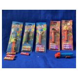 6 Pez Candy Dispensers
