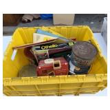 Tote of Collectibles & Misc.