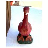 Red Goose Shoes Ceramic Goose