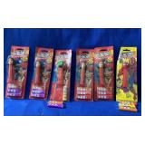 6 Pez Candy Dispensers