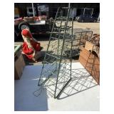 Vintage Wire Wine Display Stand
