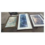 3 Framed Prints