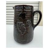 Grape Stoneware Pitcher
