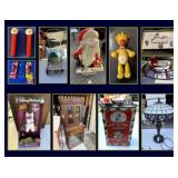 COSTUME JEWELRY, VINTAGE PEZ DISPENSERS, CHRISTMAS & MORE!