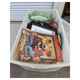 Tote of Misc. Collectibles