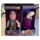 2 Mattel Flintstones Dolls
