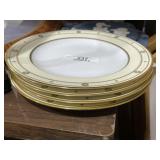 4 Antique Spode Plates