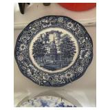 Liberty Blue Ironstone Platter