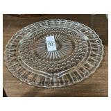 Vintage Footed Cake Plate