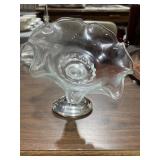 Fruit Bowl with Sterling Silver Base