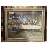 Vintage Framed Religious Print