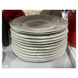 12 Ornate Haviland France Plates