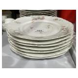 7 Ornate Haviland France Plates