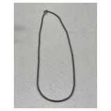 Sterling Silver Box Chain Necklace