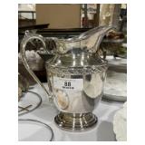 Spring Flower Silver Handle Pitcher