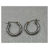 Sterling Silver Hoop Earrings