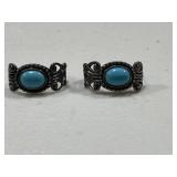 Sterling Silver Turquoise Earrings