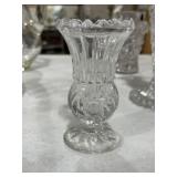 Ornate Crystal Bud Vase