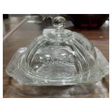 Vintage Indiana Glass Butter Dish