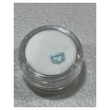Emerald Cut Aquamarine Collectors Gemstone