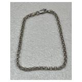 Sterling Silver Link Bracelet