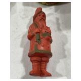 Old Red Plastic Santa