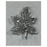 Vintage Leaf Brooch