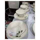 Set of 4 Cunninghame & Pickett Cups & Saucers