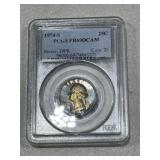 1974 S Graded Quarter