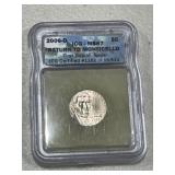 2006 D First Day Issue Graded Nickle