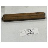 Brass Tip Folding Rule