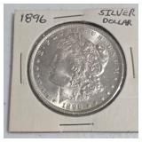 1896 Silver Dollar