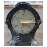 Antique Cast iron Switzerland Timer