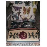Blanket & Butterfly Pillows