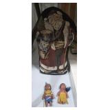 Holiday Doorstop & Native Dolls