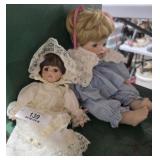 Vintage Porcelain Dolls