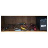 Tools & Contents on Shelf